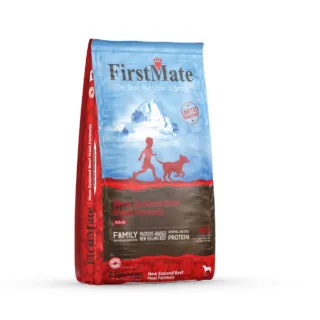 【第一饗宴】無穀低敏 紐西蘭牛肉全犬配方 2.3kg(FirstMate WDJ 單一肉類蛋白 低GI 狗飼料)