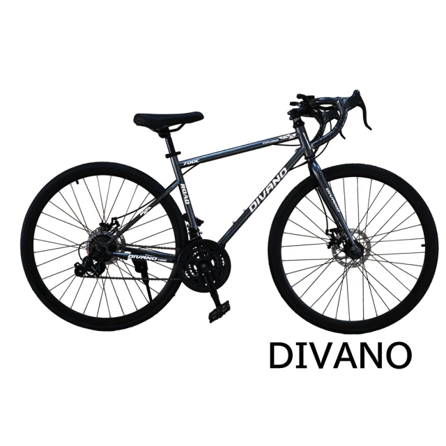 【DIVANO】R126 21速彎把高碳鋼碟煞鋼管公路車
