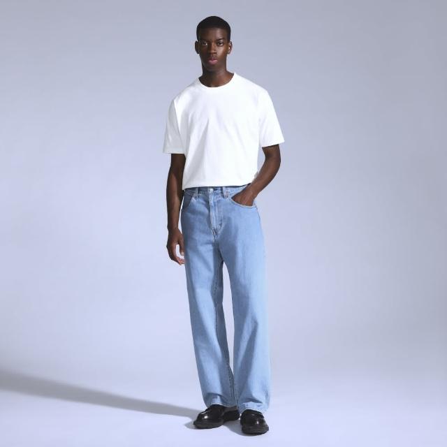 【LEVIS】BLUETAB™ 男款 Loose 寬鬆丹寧牛仔褲 / 日本布料 熱賣單品 001LN-0000