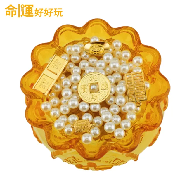 命運好好玩】湯鎮瑋-招財五寶黃晶聚寶盆- momo購物網- 好評推薦-2026年5月