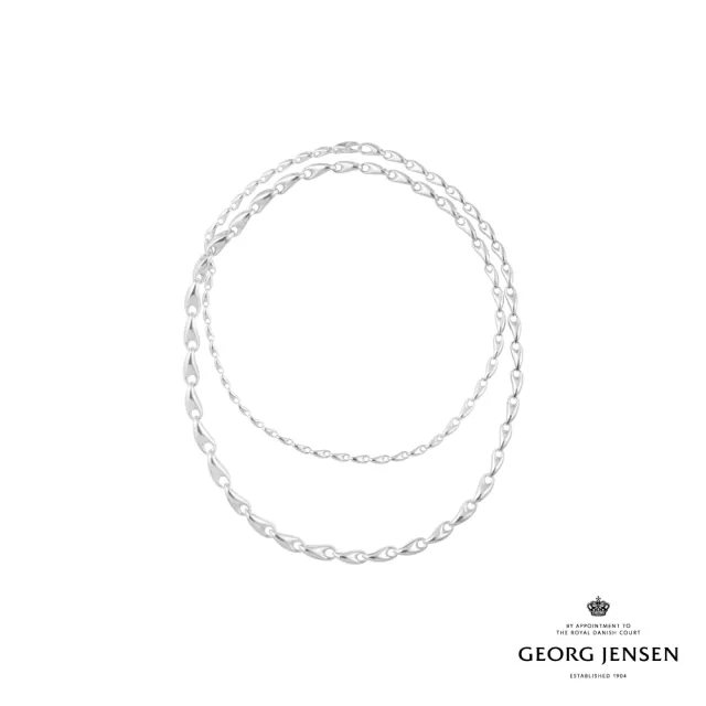 【Georg Jensen 喬治傑生】REFLECT 項鍊(純銀)