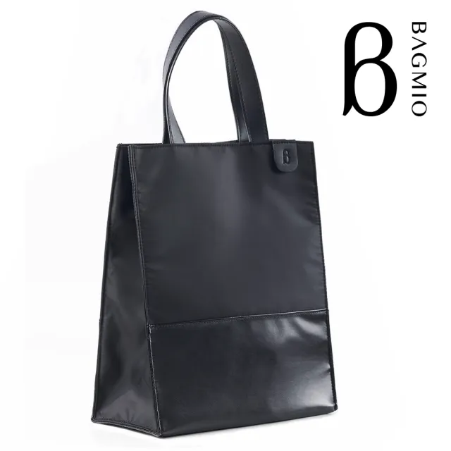 【BAGMIO】A4 直立手提包 - 黑色 (熱賣商品)