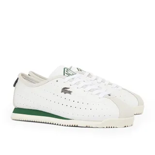 【LACOSTE】CLUB-LOW 女鞋 阿甘鞋 休閒鞋 皮革 運動鞋 白綠(49SFA0043_1R5)