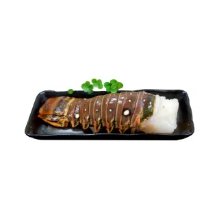 【優鮮配】蔚藍海-加勒比海8盎司龍蝦身3隻(約220g/尾)