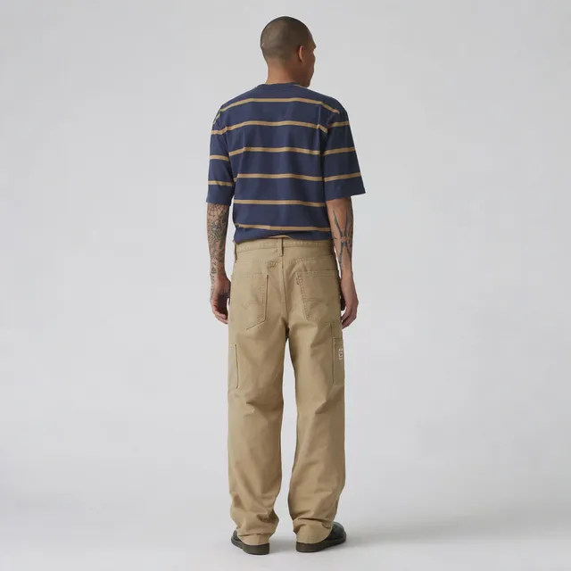 【LEVIS】Workwear工裝系列 568™ 男款中腰寬鬆牛仔褲 熱賣單品 A7367-0010