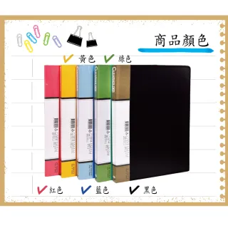 【全勝】PP 60張入定本式資料簿-無內穿黃紙(CF60N/60頁/無黃紙資料簿/資料本)