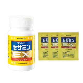 【Suntory 三得利】芝麻明EX 60日份(1瓶+隨身包30包)共180顆(原廠購入有防偽標籤_芝麻素)