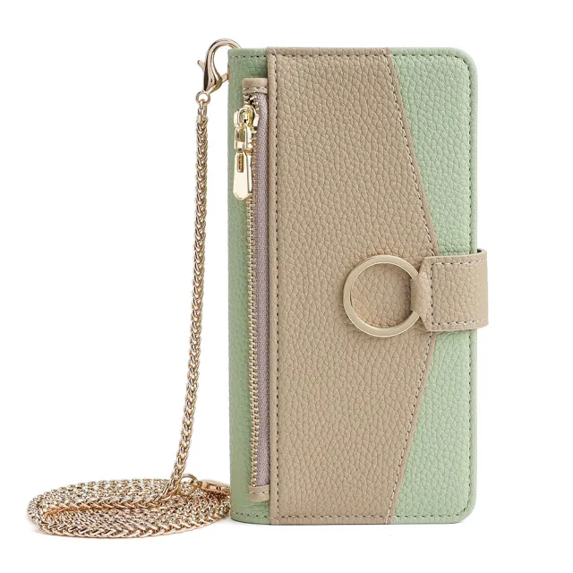 【ACE_CASE】Sony Xperia 1 VII 五金圈翻蓋斜背多功能插卡拉鏈錢夾防摔殼手機殼保護套