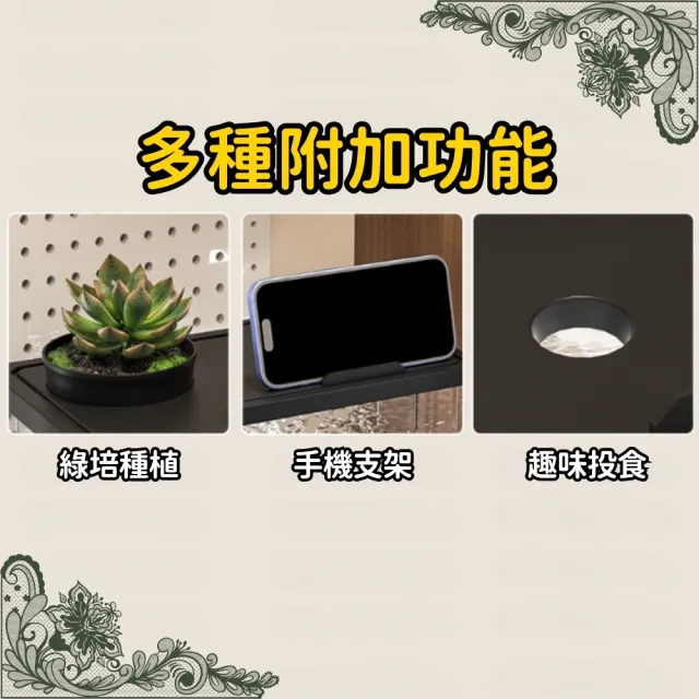 【Petvibe】壓克力桌面魚缸-豪華款(LED魚缸/豪華魚缸/壓克力魚缸/桌上型魚缸/桌面魚缸/小型魚缸/迷你魚缸)