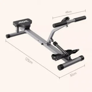 【XYG】划船機家用室內小型可折疊靜音液壓水阻劃艇機有氧健身器材器械(划船機12檔阻力調節)