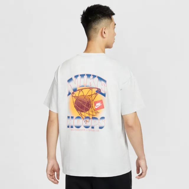【NIKE 耐吉】短袖上衣 運動 休閒 男 AS M NK TEE M90 OC DNA 白灰色(HJ3437025)