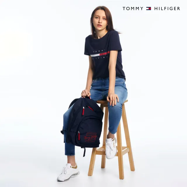 【TOMMY HILFIGER】官方旗艦館 W TINA MADISON TEE_藍色
