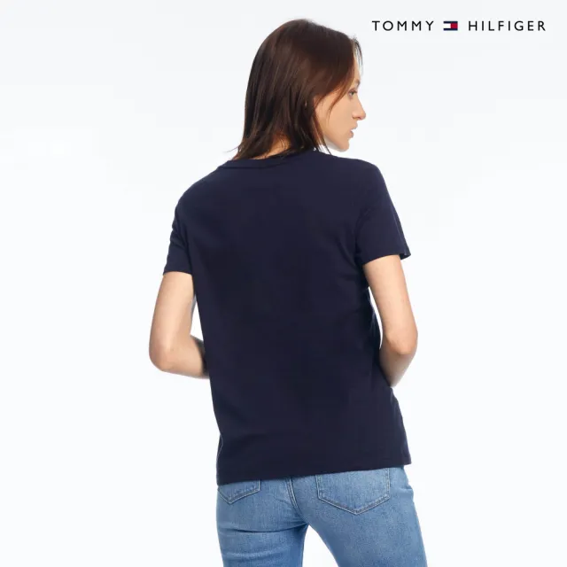 【TOMMY HILFIGER】官方旗艦館 W TINA MADISON TEE_藍色