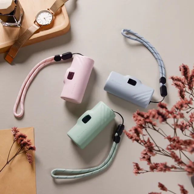 【ADAM 亞果元素】GRAVITY F5L 5000 mAh 最高20W Lightning 口袋型行動電源(Lightning 已有標示Wh)