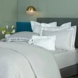 【WEDGWOOD】100%天絲兩用被床包枕套四件組 特大｜簡約素色(80支350織)