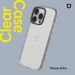 【RHINOSHIELD 犀牛盾】iPhone 16/16 Plus/16 Pro/16 Pro Max Clear透明防摔手機殼(相機鍵開孔版)
