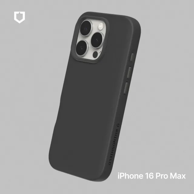 【RHINOSHIELD 犀牛盾】iPhone 16 Pro Max 6.9吋 SolidSuit經典防摔背蓋手機保護殼(相機鍵按鈕版)