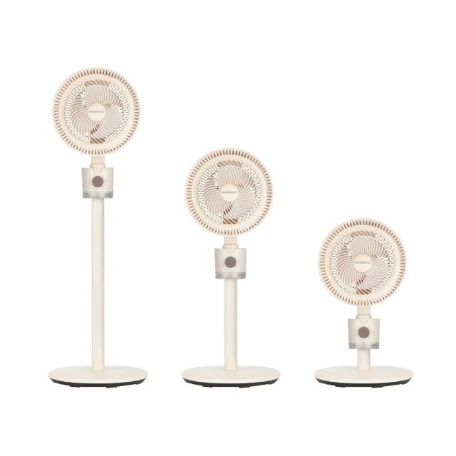 【NICONICO】美型小夜燈桌立兩用循環扇(NI-GS2306)