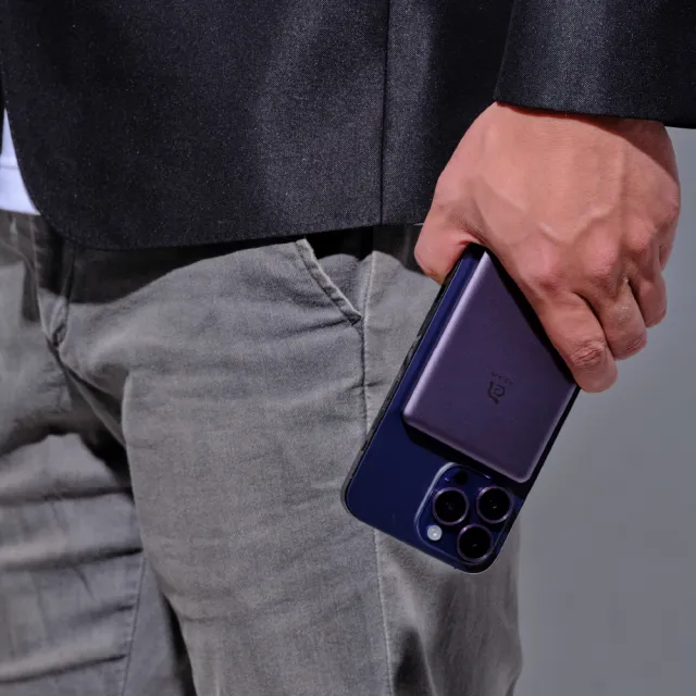 【ADAM 亞果元素】GRAVITY C5 5000mAh 最高20W 超薄型磁吸行動電源(已有標示Wh)