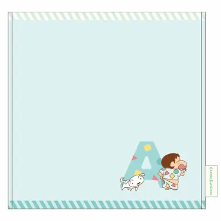 【T’S FACTORY】蠟筆小新 純棉刺繡方巾 純棉手帕