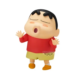 【BANPRESTO】蠟筆小新 大大的SOFVIMATES 野原新之助 親親 小新 軟膠公仔