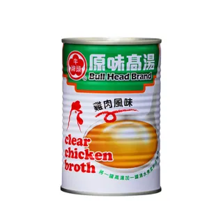 【Bull head 牛頭牌】原味高湯411ml*3
