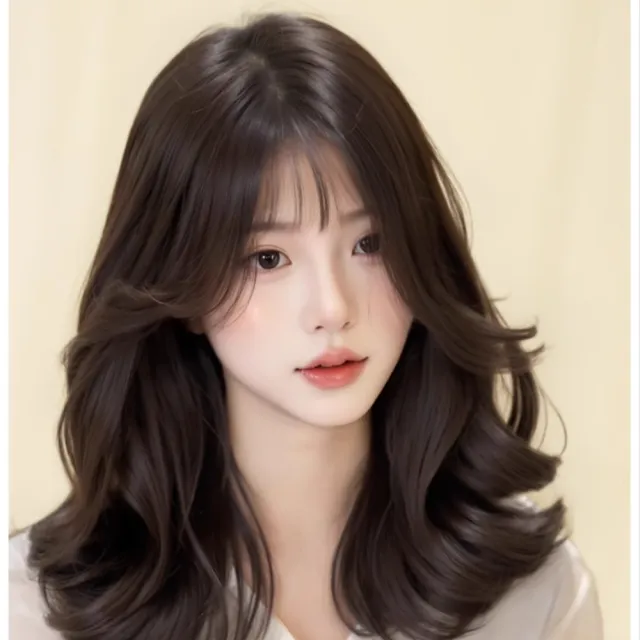 【HaNA 梨花】韓系女神柔霧感真髮中分瀏海假髮片 絕美頭型一夾搞定 現+預(假瀏海假髮髮片)