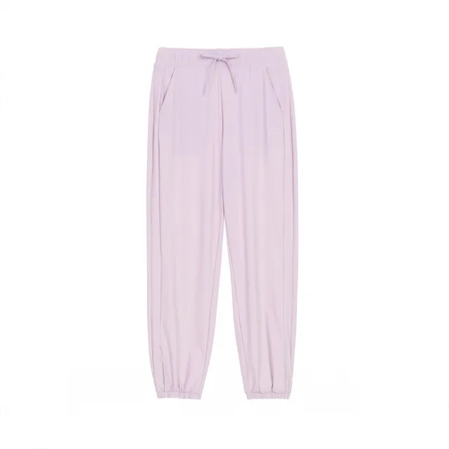 【GIORDANO 佐丹奴】女裝抗UV冰涼感束口褲 G-Motion系列(32 蘭花瓣紫)
