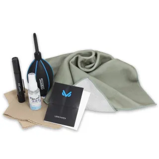 【Swallow】清潔組合12(吹球+拭鏡筆+清潔液+拭鏡紙+拭鏡布+包布)