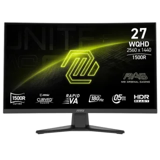 【MSI 微星】MAG 275CQF E18 27型 180Hz 2K 電競曲面螢幕(0.5ms/WQHD/HDR/1500R)