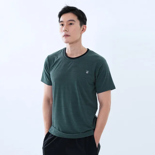 【遊遍天下】MIT台灣製男女款抗UV防曬吸濕排汗機能短袖圓領衫(S-5L 大尺碼 T恤)