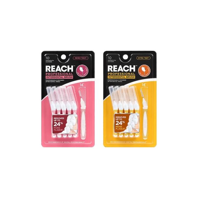 【麗奇】麗奇齒科專家牙間刷10入(EXTRA TIGHT纖細SS/MICRO TIGHT極細SSSS)