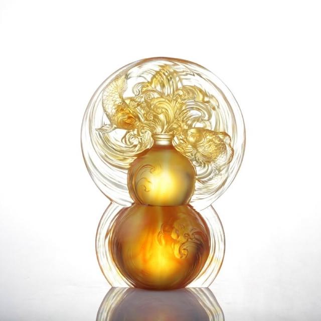 【琉璃工房】源源富餘 入厝禮退休禮物(禮/琉璃/禮物/水晶/藝術品/禮贈/企業)