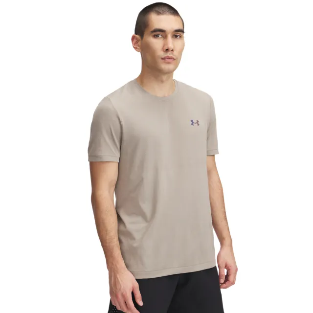 【UNDER ARMOUR】UA 男 Vanish Elite Seamless 短袖T-Shirt_1376781-203(卡其色)