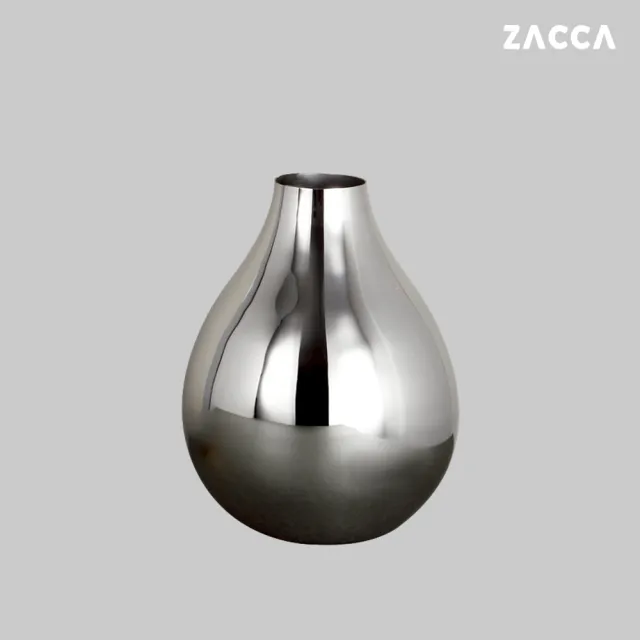 【ZACCA】TEARDROP 不鏽鋼造型花瓶(花器)