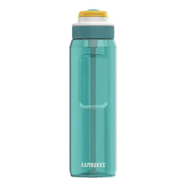 【KAMBUKKA 卡沛卡】Lagoon 趣吸瓶 Tritan 1000ml/多色任選(吸管杯/運動水壺/運動水瓶/兒童水壺)