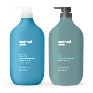 【method 美則】男仕潔膚露系列828ml(海洋衝浪 極地冰川)