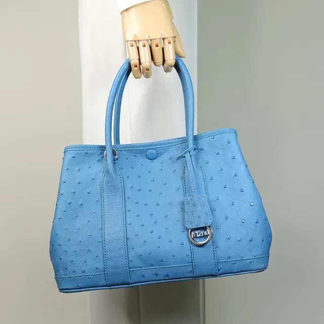 【M2nd】珍稀鴕鳥皮經典時尚托特包(T9422A)