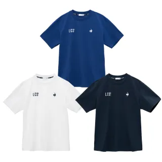 【LE COQ SPORTIF 公雞】吸濕排汗短袖T恤 男款-3色-LJV21501