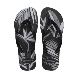 【havaianas 哈瓦仕】拖鞋 男鞋 女鞋 夾腳拖 海灘 椰子樹 Aloha 黑 4111355-1103U(哈瓦士)