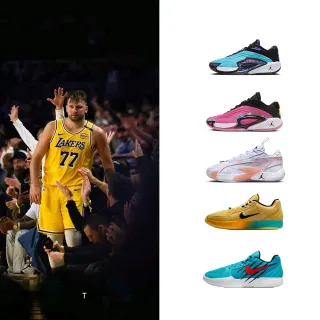 【NIKE 耐吉】運動鞋 籃球鞋 LUKA 3 JA2 G.T. CUT 男鞋 黑白藍金 莫蘭特 喬丹 D77 實戰 多款(FD7327-001&)