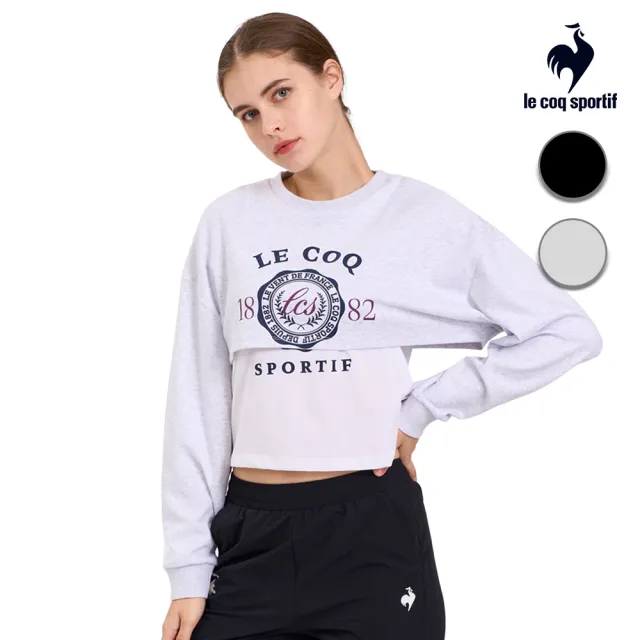 【LE COQ SPORTIF 公雞】兩件式上衣 女款-2色-LKV22225