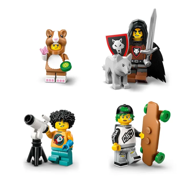 momo出品 LEGO 樂高】Minifigures 71048 樂高人偶包_第27代_5入組- momo購物網