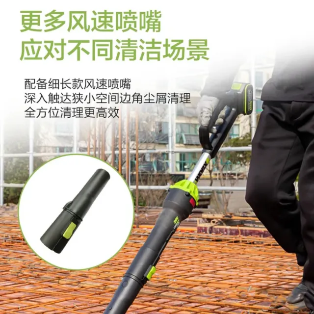 【WORX 威克士】20V 鋰電無刷吹風機 WU231.9(吹風機 吹葉機 吹草機 落葉吹風機 直流吹風機 吹塵 園藝 直流)