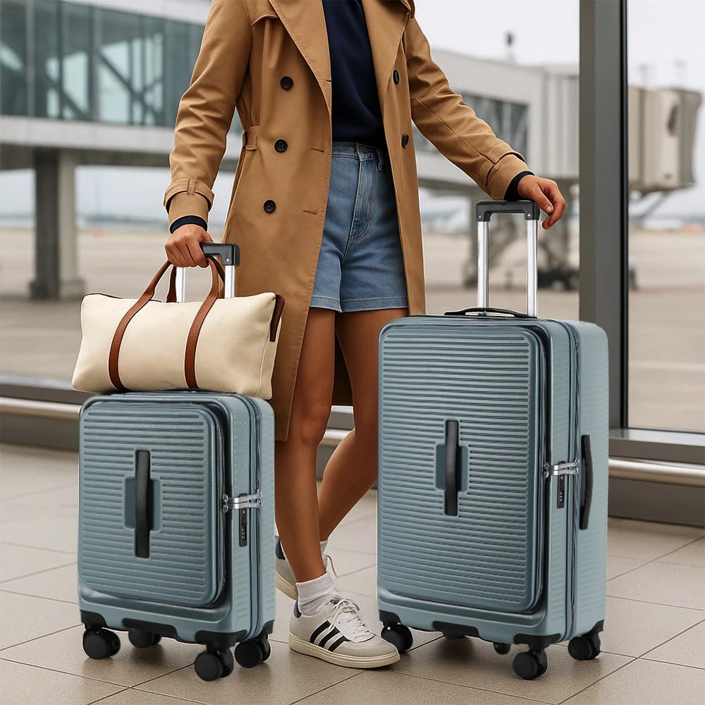 Leadming 29吋行李箱 Leadming超值2件組★29+20吋行李箱,前開式,中開式,兩用箱,多色任選)