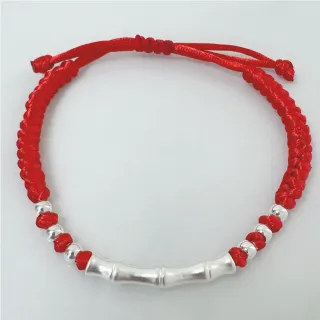 昕頤珠寶節節高升淨心平安足銀紅繩