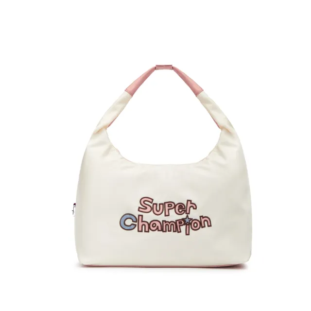 【Champion】雙11 官方直營 中性-POP MART x CHAMPION 刺繡撞色單肩包(U4DACPU70)