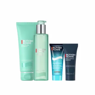 【碧兒泉】官方直營 男仕 活泉潔顏保濕組_保濕水200ml+潔顏露125ml(BIOTHERM男性保養 男仕保養)