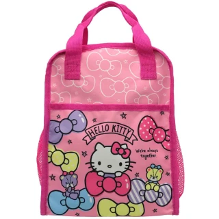 【SANRIO 三麗鷗】Hello Kitty兒童手提後背包(台灣正版授權現貨商品)