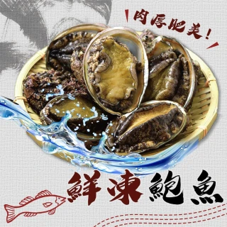 【好神】鮮凍帶殼14P鮑魚5包組(1kg/14顆/包)
